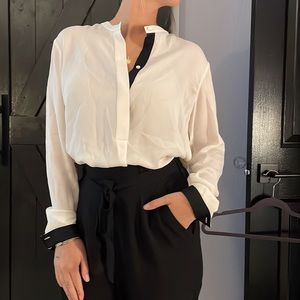 New Vince 100% silk classy blouse